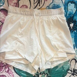 Nike Women's Athletic Shorts - White